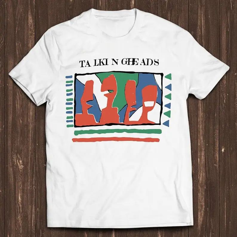 Talking Heads esto debe ser el lugar Meme regalo divertido estilo camiseta Unisex Gamer culto película música camiseta C7223