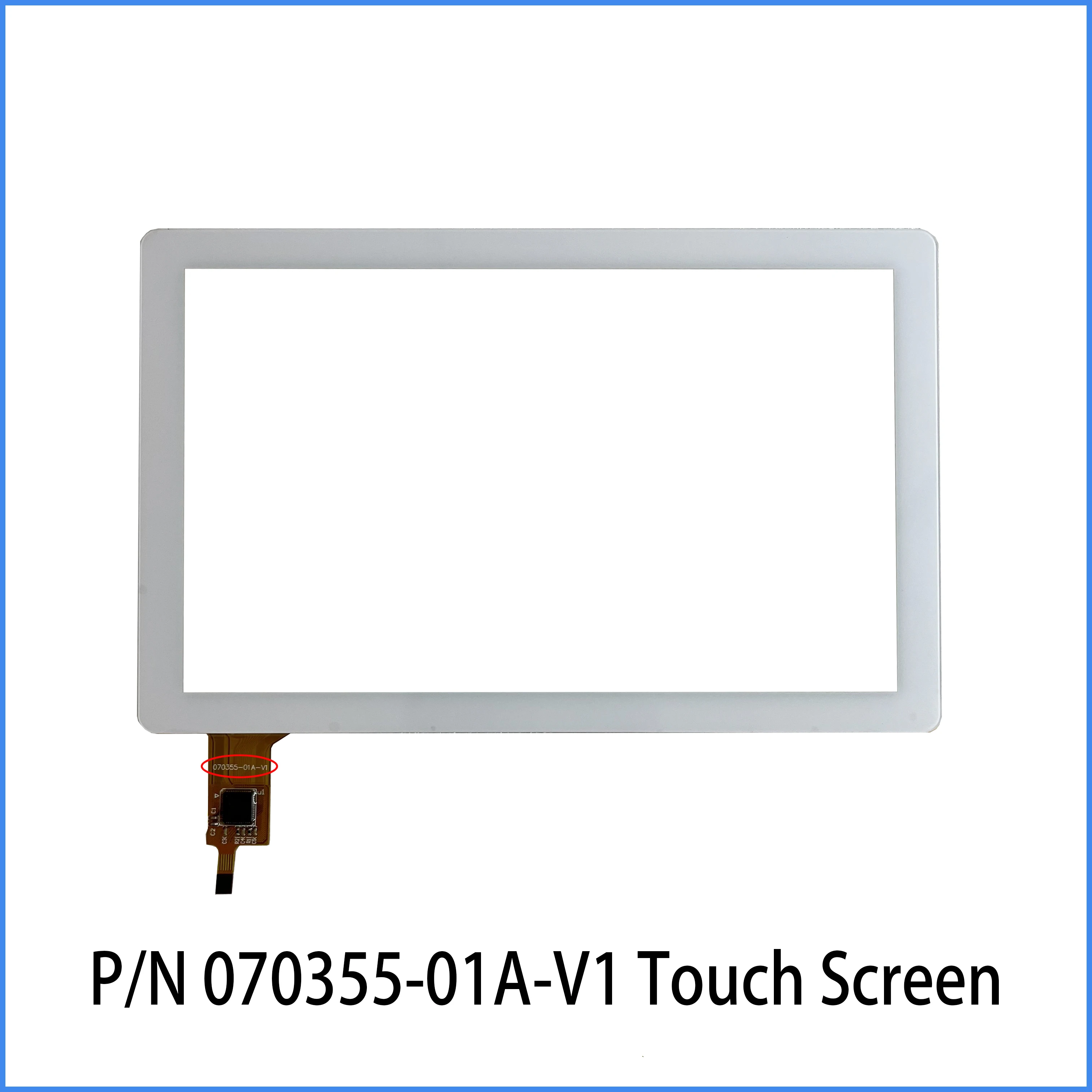 

New For 7Inch P/N 070355-01A-V1 Kids Tab Tablet PC Capacitive Touch External Screen Panel Replacement 070355-01 A-V1 174*107 mm