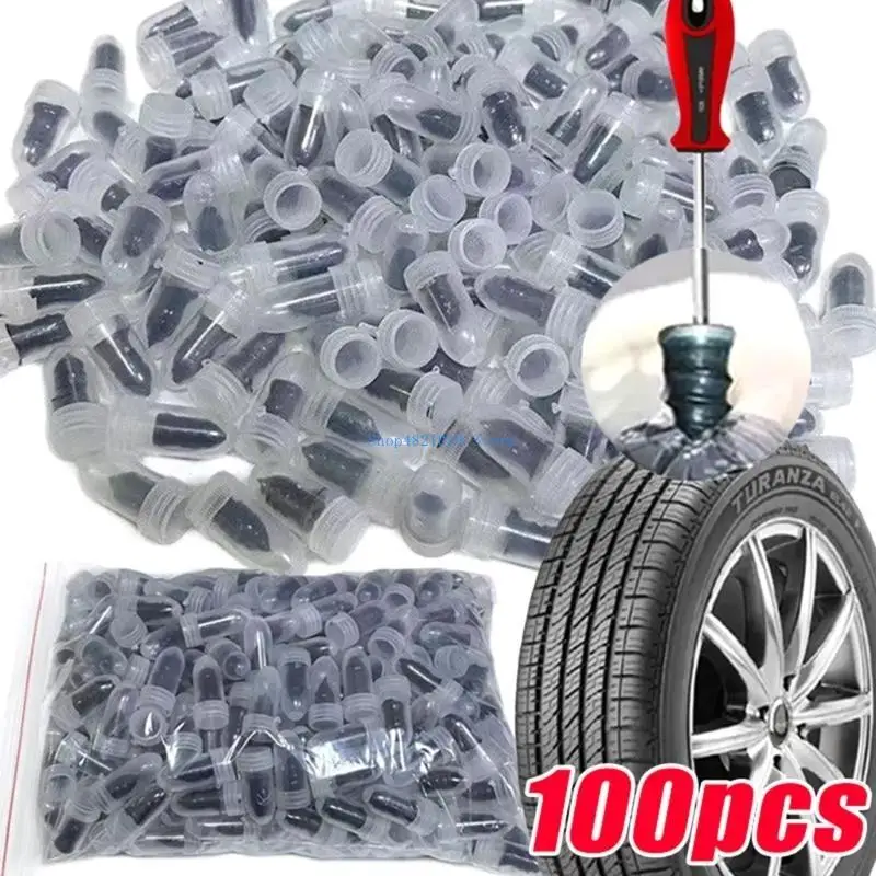 T3LF Chiodi per riparazione pneumatici Compatti e facili da usare Chiodi per riparazione rapida pneumatici Strumento per