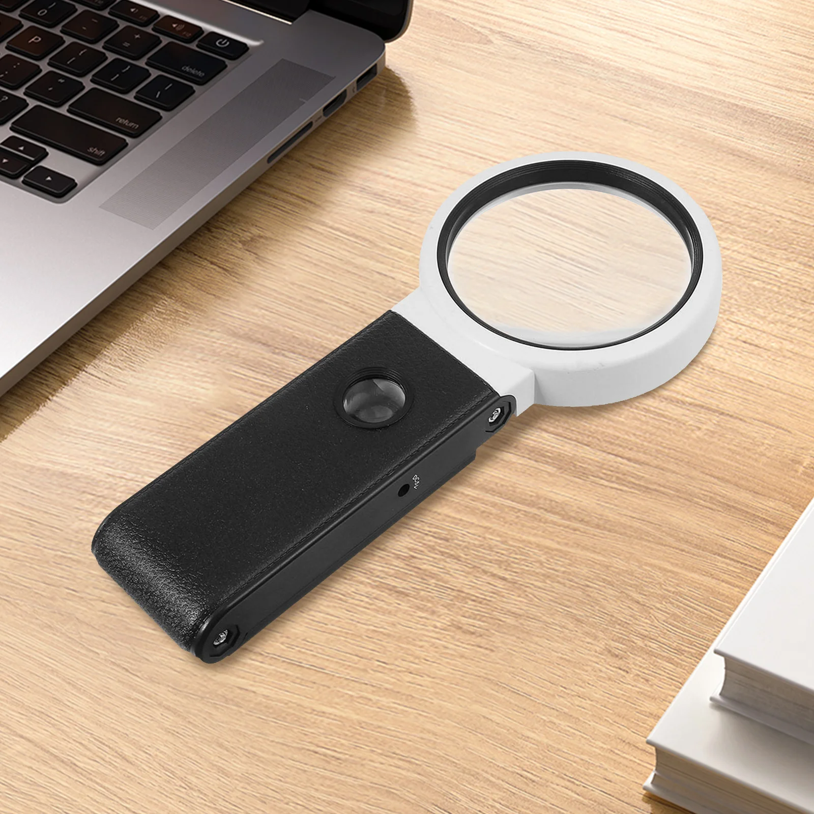 

Magnifying Lamp Home Sewing Table Light Adjustable Height Detachable Handle Craft Embroidery Reading Magnifier