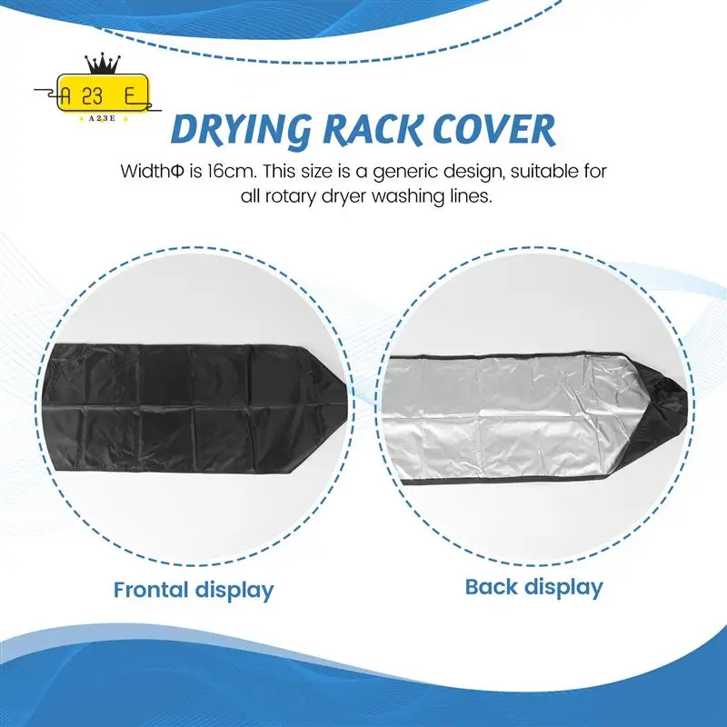 

A23E-вращающийся чехол для стиральных машин, водонепроницаемый защитный чехол для уличного сада, складные линии для стирки одежды