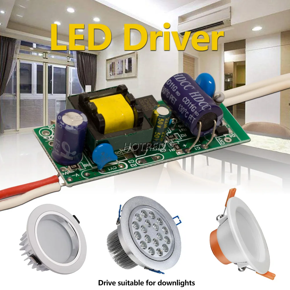 LED Driver 280mA Board 1-3W 5W 4-7W 8-12W 12-18W 18-25W 25-36W LED Power Supply Unit Lighting Transformers For Panel Light DIY