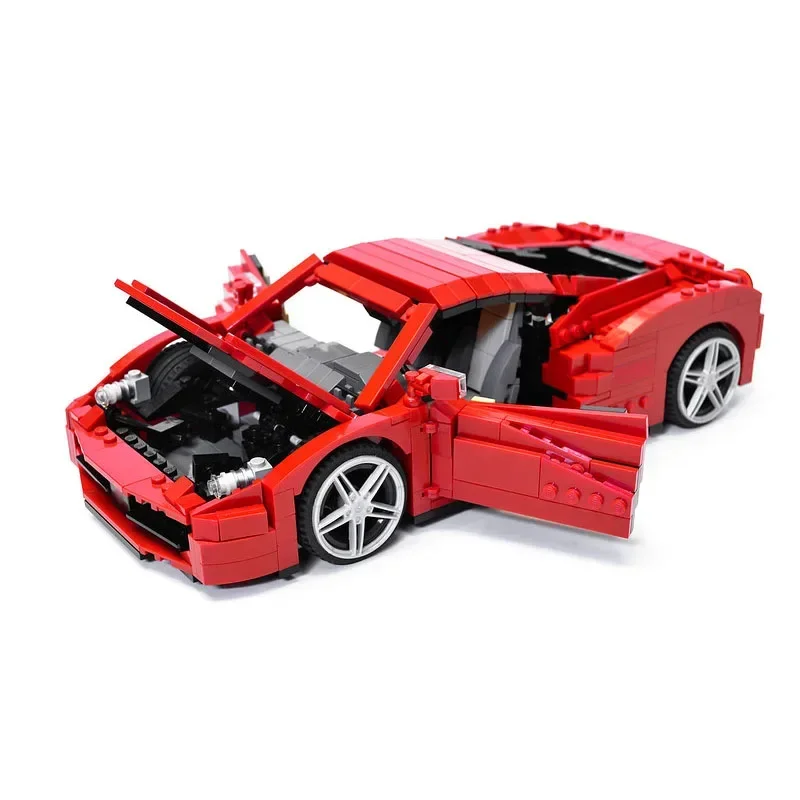 MOC-34306 458 Italian Luxury Supercar Splicing Assembly Building Block Model • 960 Parts Building Block Kids Birthday Toy Gift