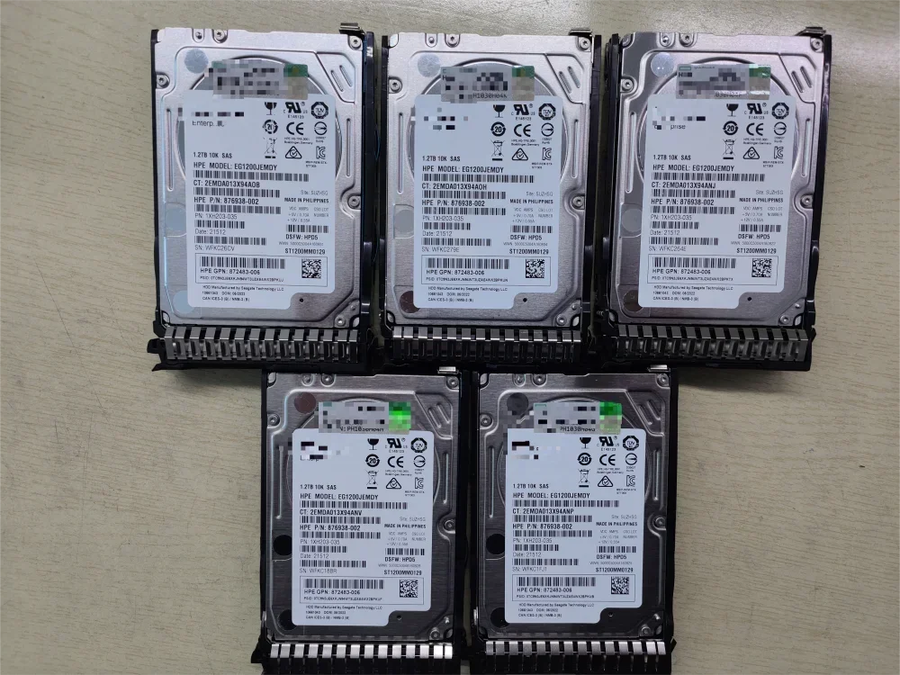 Gran oferta nuevo 872479-B21 872737-001 disco duro 872479-B21 1,2 T 12G 10K SAS 2,5 pulgadas HDD