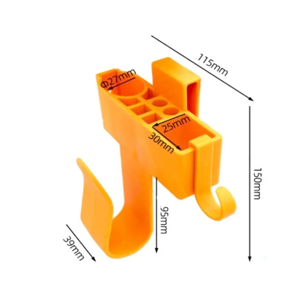 하드웨어 도구 가방 전기 도구 홀더 벨트, 전문 전기 드릴 클립 도구 가방, 허리 포켓 플라스틱 허리 도구 후크
