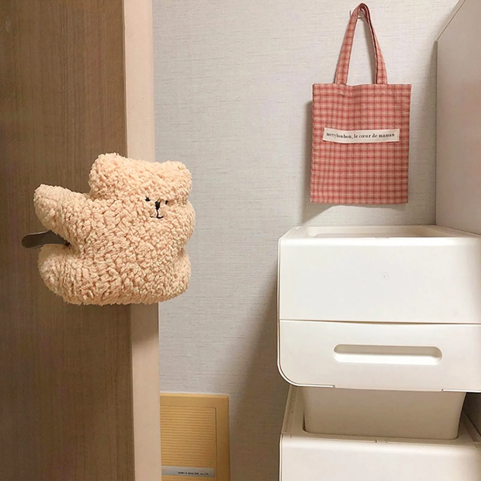 

1 шт. Съемный противоударный бампер для двери, защита для стен, мягкая подушка-отбойник для дома и спальни, боковая защита от ударов