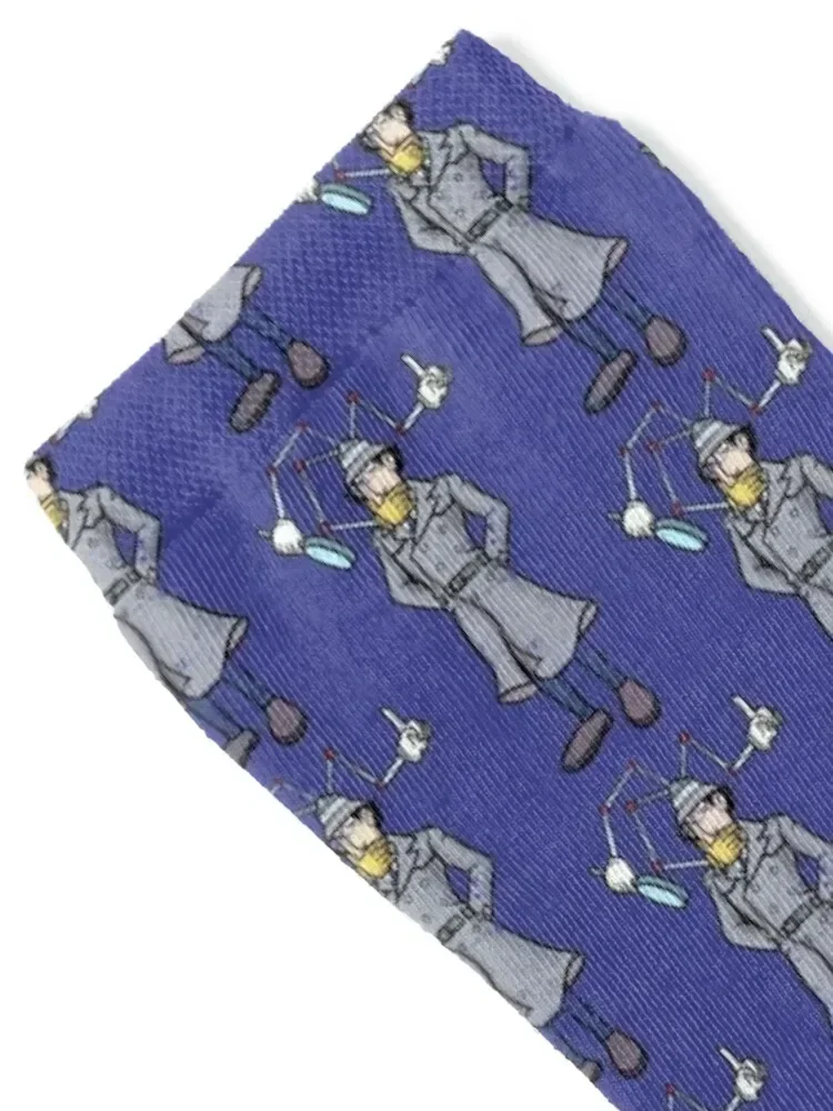 Inspector Gadget Socks hip hop Hiking boots soccer anti-slip golf Socks For Women Men's
