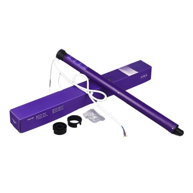 

Smart home tubular motor D10308 graffiti smart roller shutter motor