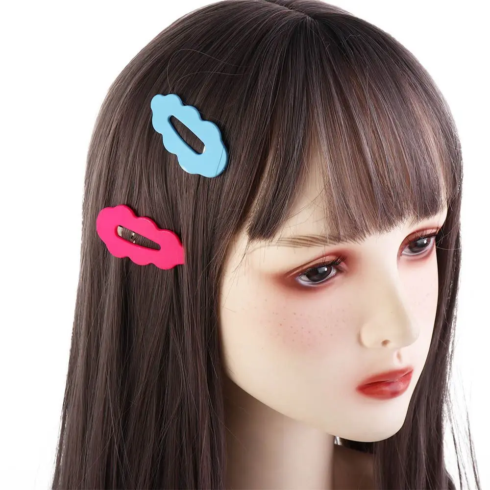 Candy Color Cloud Hairpin For Women Girl Lovely Hair Barrette Bangs Clip Side Clip Duckbill Clip Hair Accessories