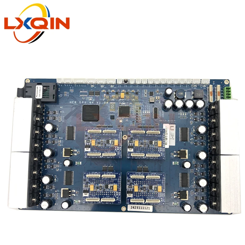 LXQIN 4 heads Hoson Board Kit for Epson i3200 Print head board kit for water based/Eco solvent printer Nerwork version