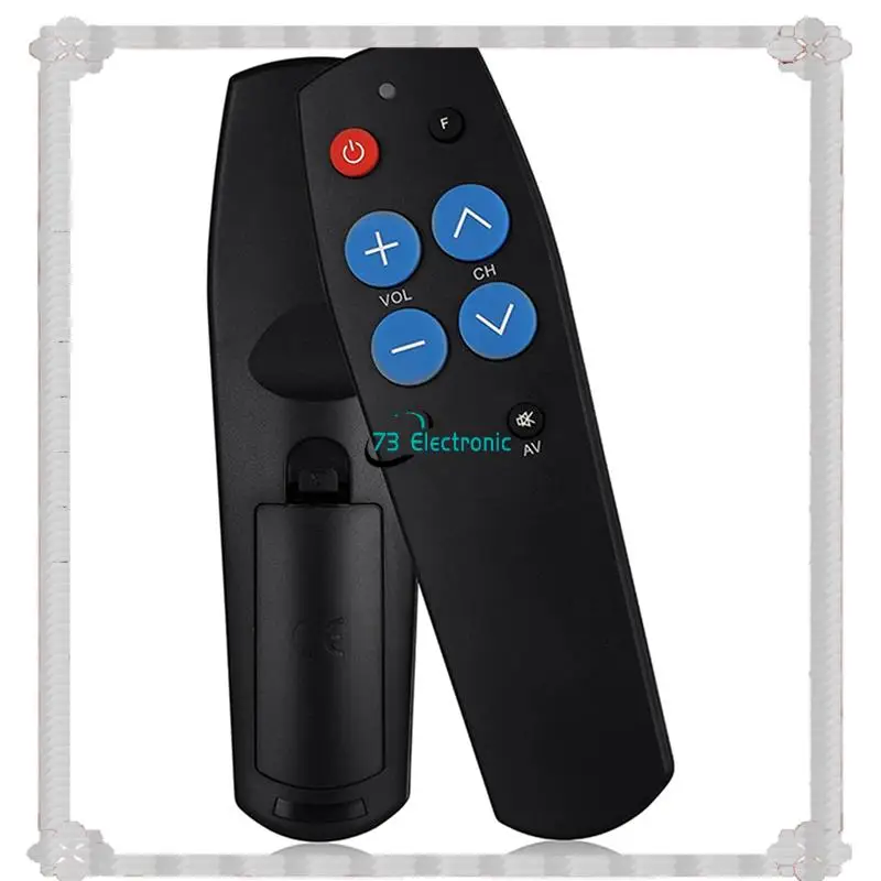 تسليم 24 ساعة 2X Universal Learn Remote Control لكبار السن، 7 مفاتيح كبيرة نسخ رمز من وحدة التحكم في الإضاءة TV STB DVD BOX #6