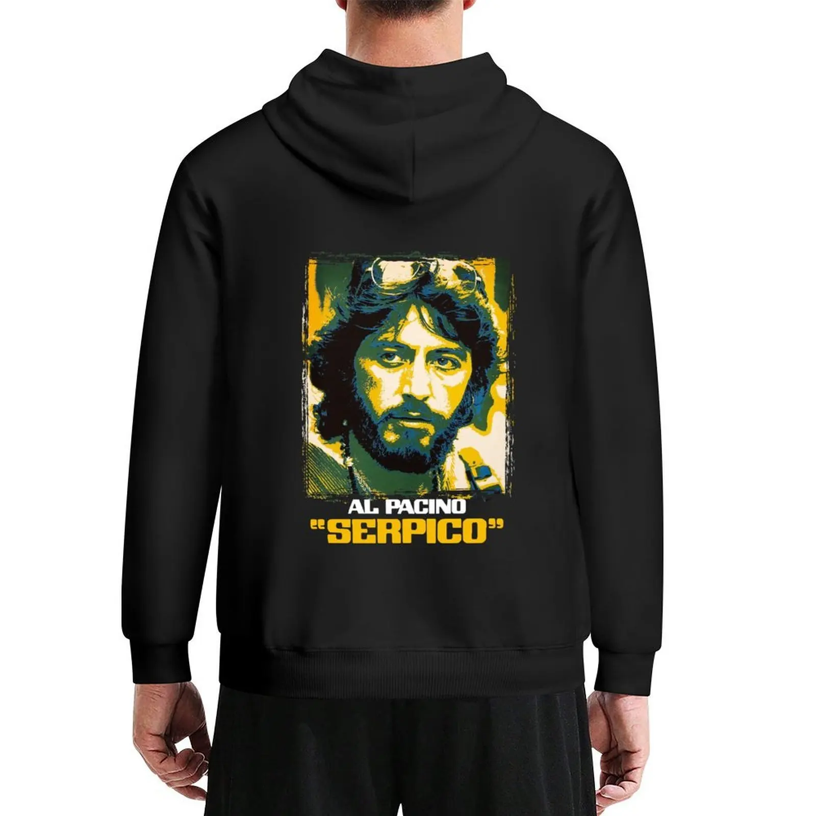 سترة بقلنسوة من Serpico ملابس أنيمي للرجال سترة شتوية ملابس رجالية على الطراز الكوري ملابس خريفية بقلنسوة