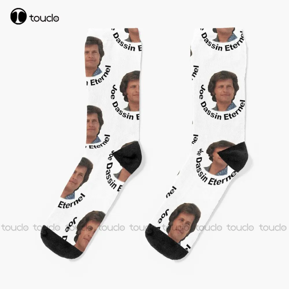 Tribute To Joe Dassin Singer Gift For Men And Women Gift Father Day Gift Halloween Day Thanksgiving Gift Christmas Day Socks