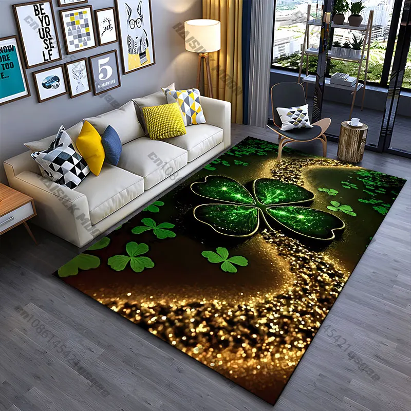Luck Nature Glow Magischer Pfadteppich, Yoga-Wohnzimmer-Dekoration, Krabbelmatte für Kinder, Fußmatte, Teppich, Spielmatte