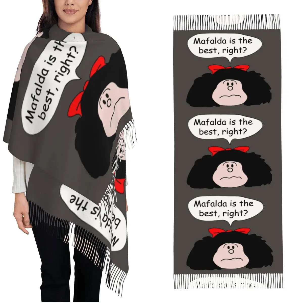 Women's Scarf With … - image