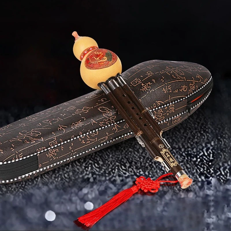 

2/3 тона для начинающих, Hulusi, профессиональная флейта для взрослых, ключ C/bB, 7-луновые традиционные деревянные духовые инструменты Hulusi