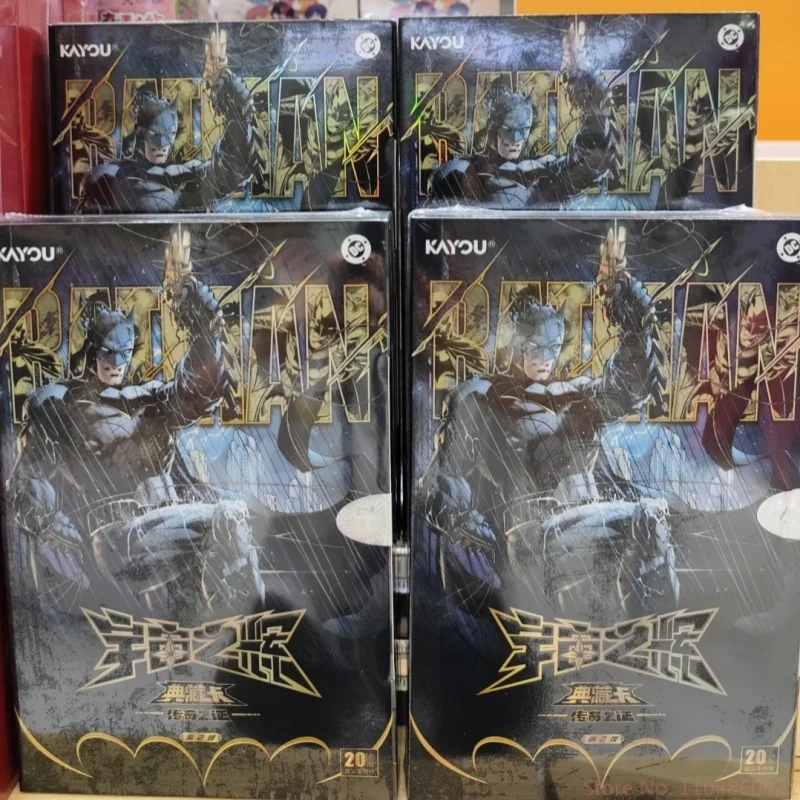 Genuine KAYOU Dc Card Universe Glory Proof Of Legend Collection Cards For Children Rare Batman Wonder Woman Character Card Gifts