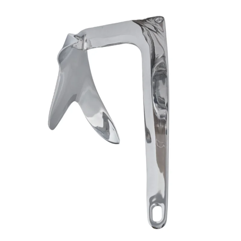 

RTSHE-Marine Grade Boat Claw Anchor 1Kg 316 Stainless Steel Quick Setting For Yachts And Kayaks