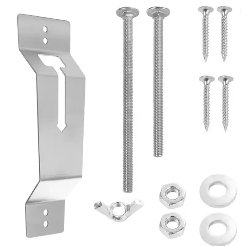 

A96K-Wall Mount Spare Tire Carrier Holder Wear Save Space Wheel Bracket Trailer Fixation Rack