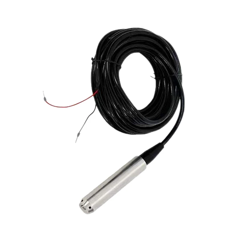 Submersible Water Level Sensor Transmitter 1m 2m 5m 10m 4-20ma 0-10v 0-5v 1-5v With 0-5m Cable DC 12-24V Power Transducer