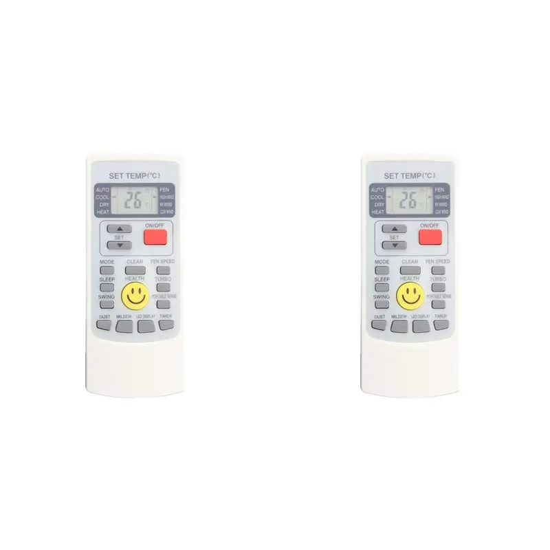 ABJF-2X YKR-H/009E For AUX Air Conditioner Remote Control KSGR21HFAN1-KSRR21HFAN1 KSGR21HZAN1-KSRR2 (YKR-H/009E)