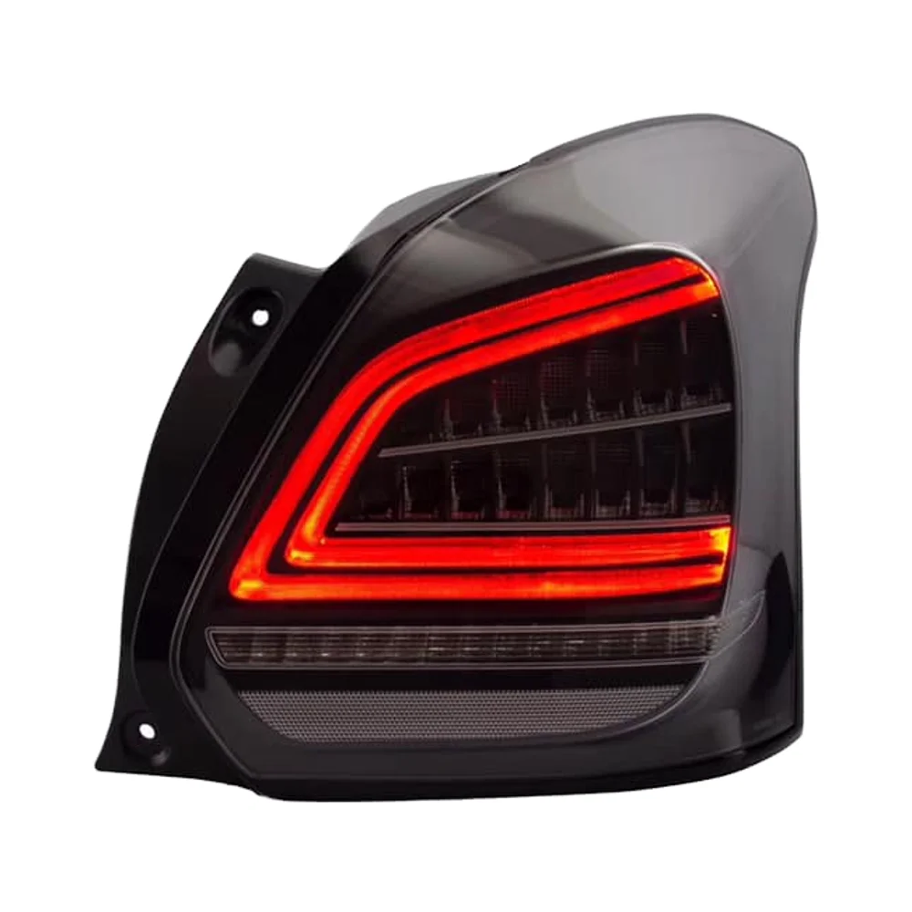 

Intelligent Library New LED Tail Lamp For Suzuki Swift 2017-2019 With Moving Signal DRL Reverse Light In Red Lens Color