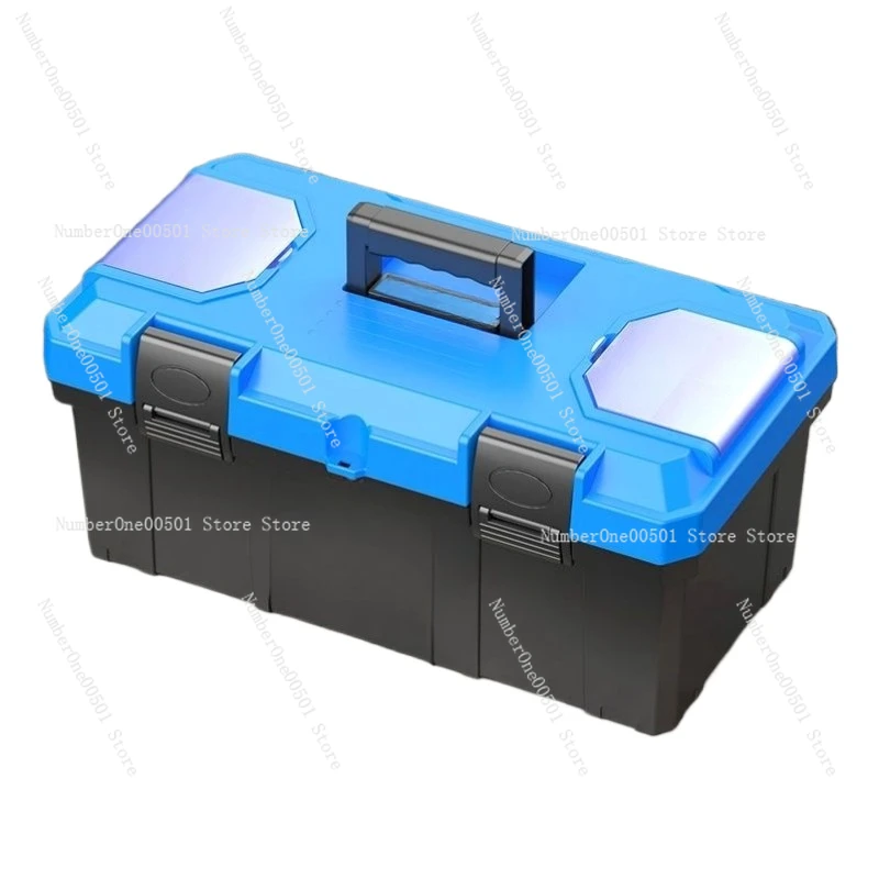 Super Thick Multifunctional Household Storage Small Large Portable Plastic Box Toolbox Household