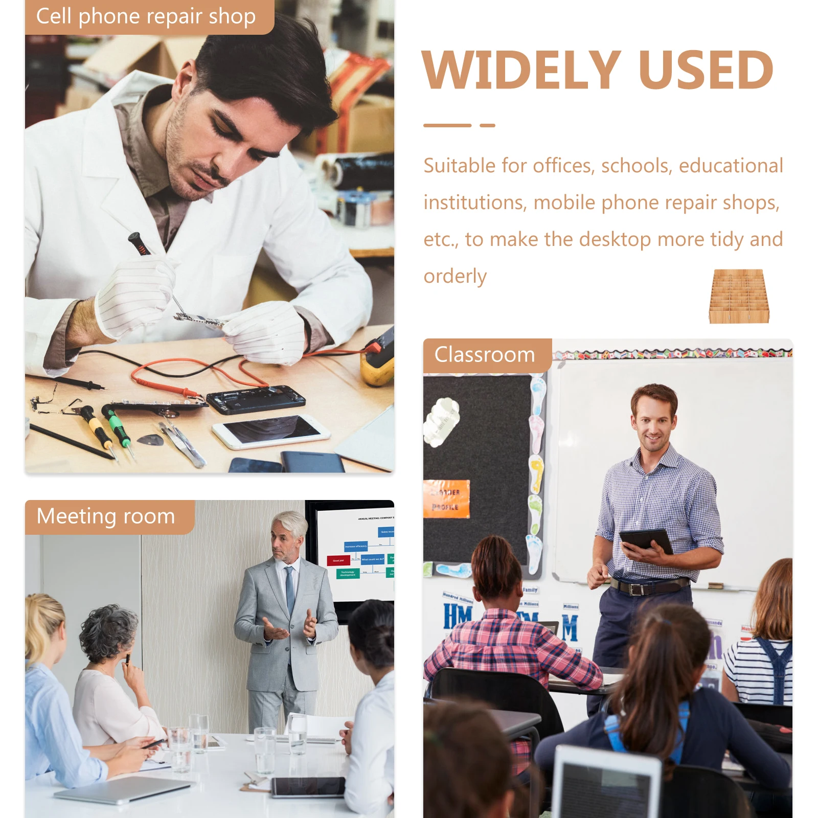 

for Mobile Phone Storage Box Case The Paper School Organizer Office Cell Classroom