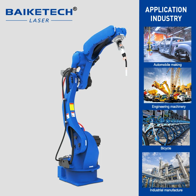 3KW Fiber Laser Welding Robot Advanced 20KG 3D Robotic Arm Laser Welding Techniques for Precision Craftsmanship