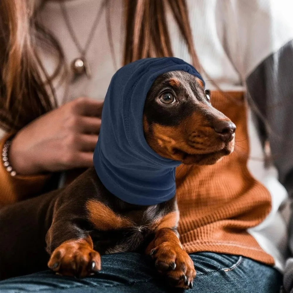 

Anti Slip Dog Anti Thunder Headgear Anti Scare Adjustable Soundproof Earmuffs Warm Comfort Pet Ear Protector Pet Protection