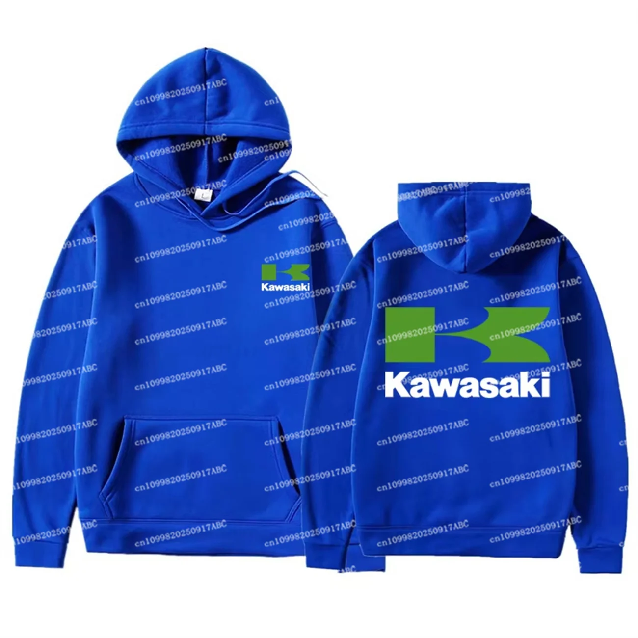 

（Kawasaki） Autumn Winter New Kawasaki motorcycle logo Men Hoodie Top Male Sweatshirt Sport Women street pullover Women Hoodie