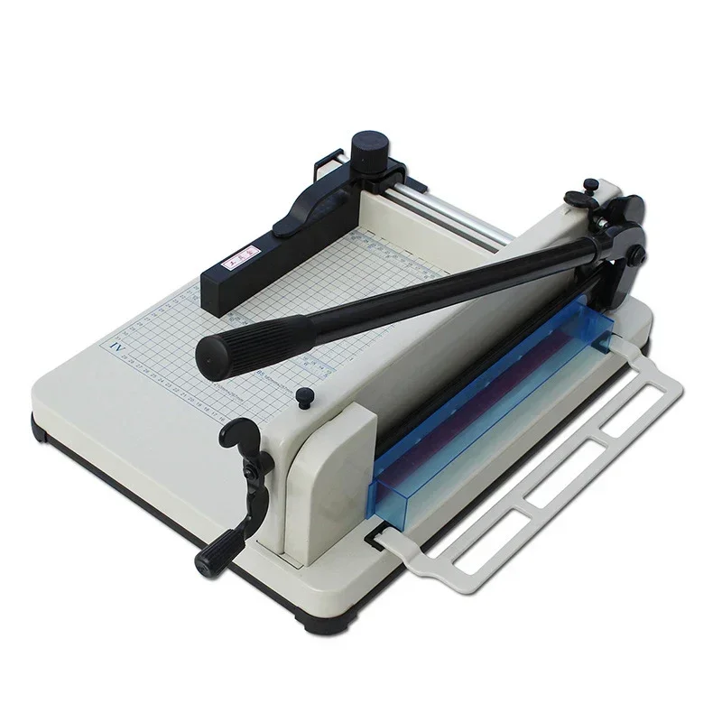 858-A4 Heavy Duty Papier Trimmer Guillotine Foto Cutter A4 Größe Desktop Papier Schneiden Maschine Manuelle Papier Cutter Schneiden Werkzeug