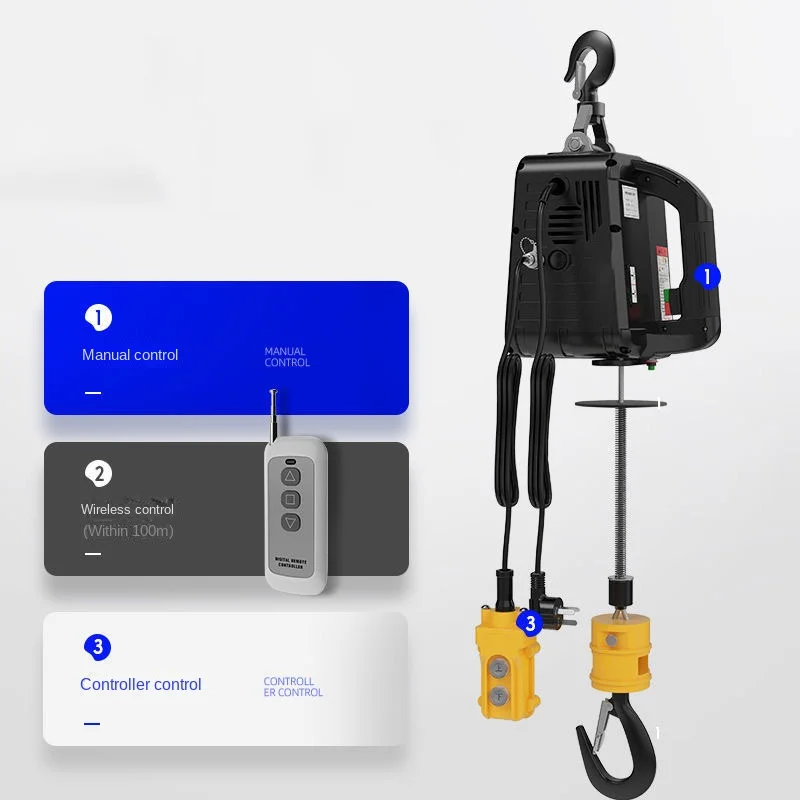 1818 500 كجم كرانشيب ماشين Drahtseil elektrische Hebemaschine الألومنيوم هيف ماشين Haushalt Inn klei 0914