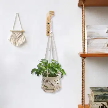 8 best sales Ganchos de parede de madeira - №3