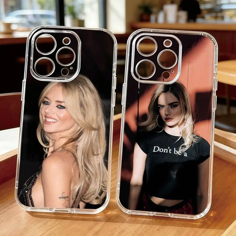

S-Samara-A Beauty W-W-Weaving Phone Case For iPhone 17 16 15 14 13 12 11 Mini Pro Max Plus Transparent Cover