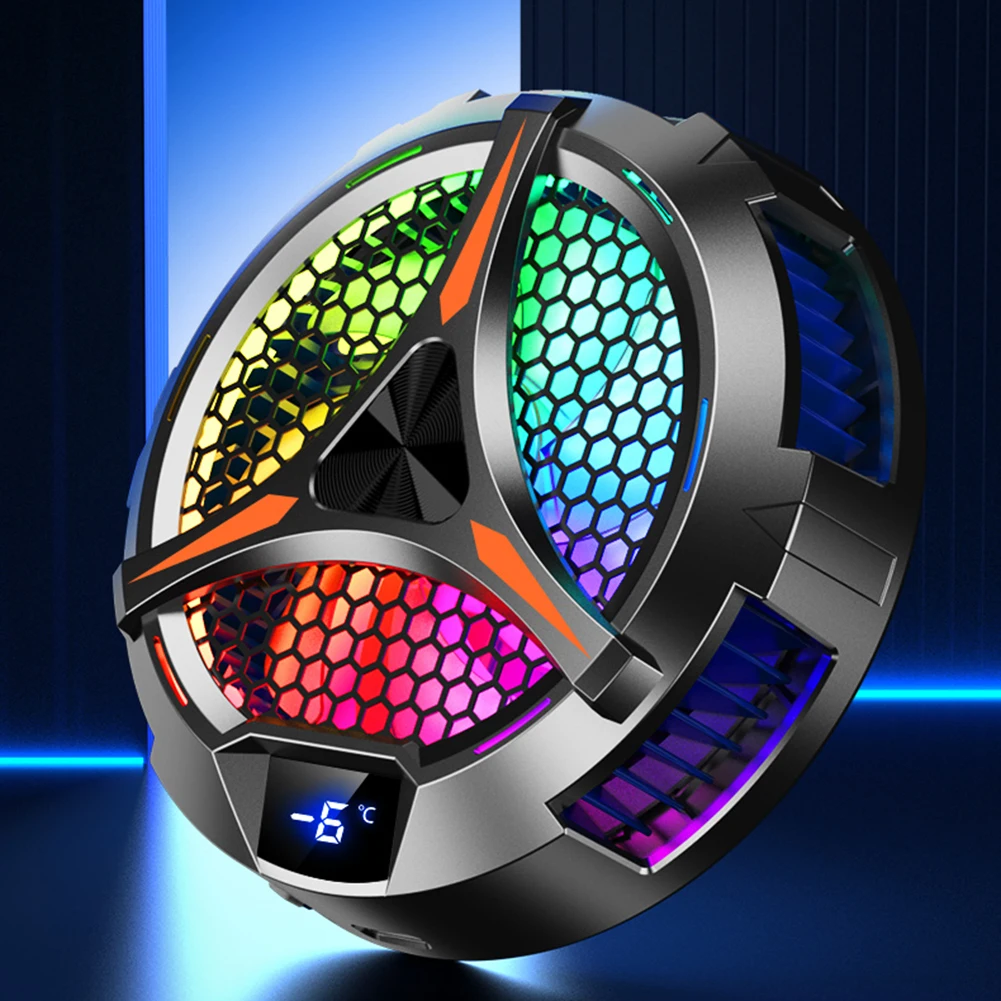 Magnetischer Telefonkühler, RGB-Beleuchtung für iPad, Kühler, 18 W, Kühlerkühler für spezielles Tablet für IPad/Surface Pro/Samsung Tab