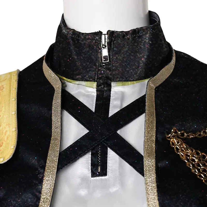 漫画悪魔ハンターの KPop ルミブラック Gloden コスプレファンタジア衣装ウィッグセット女性の役割プレイ制服ハロウィンスーツ