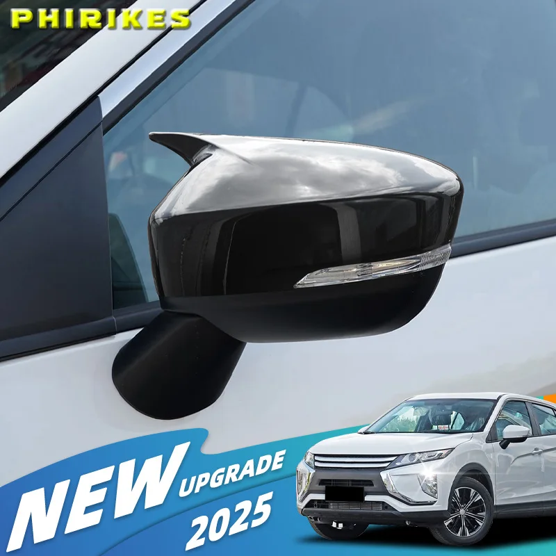 Für Mitsubishi Eclipse Kreuz 2018-2023 Auto Zubehör Außerhalb Reverse Spiegel Abdeckung Kappe Flügel Tür Seite Spiegel Gehäuse Shell
