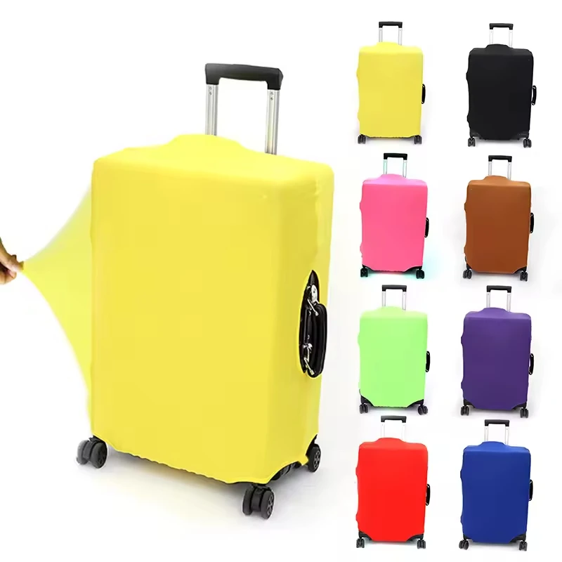 

Luggage Cover Stretch Fabric Suitcase Protector Baggage Dust Case Cover Suitable for 18-28Inch Suitcase Case Travel Organizer
