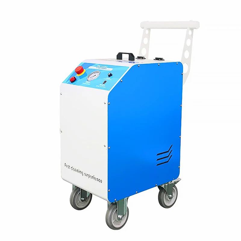 Industrial Dry Ice Pellet Blaster Cleaning Machine Portable for Automotive Engine Rebuilding Valve Cleaning Customized Hot Sale