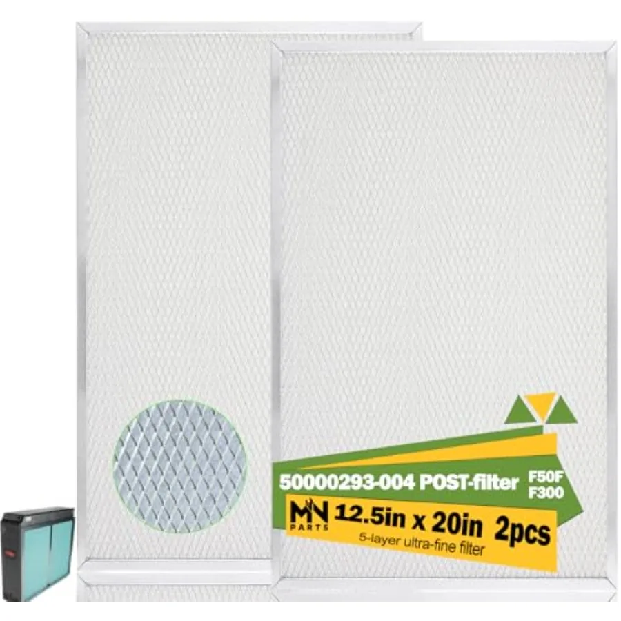 

Upgraded 50000293-004 Post Filter Replacement for Honey in Well Cleaner F300 F50F 20" X 12.5" Electronic Air Filter For the F30
