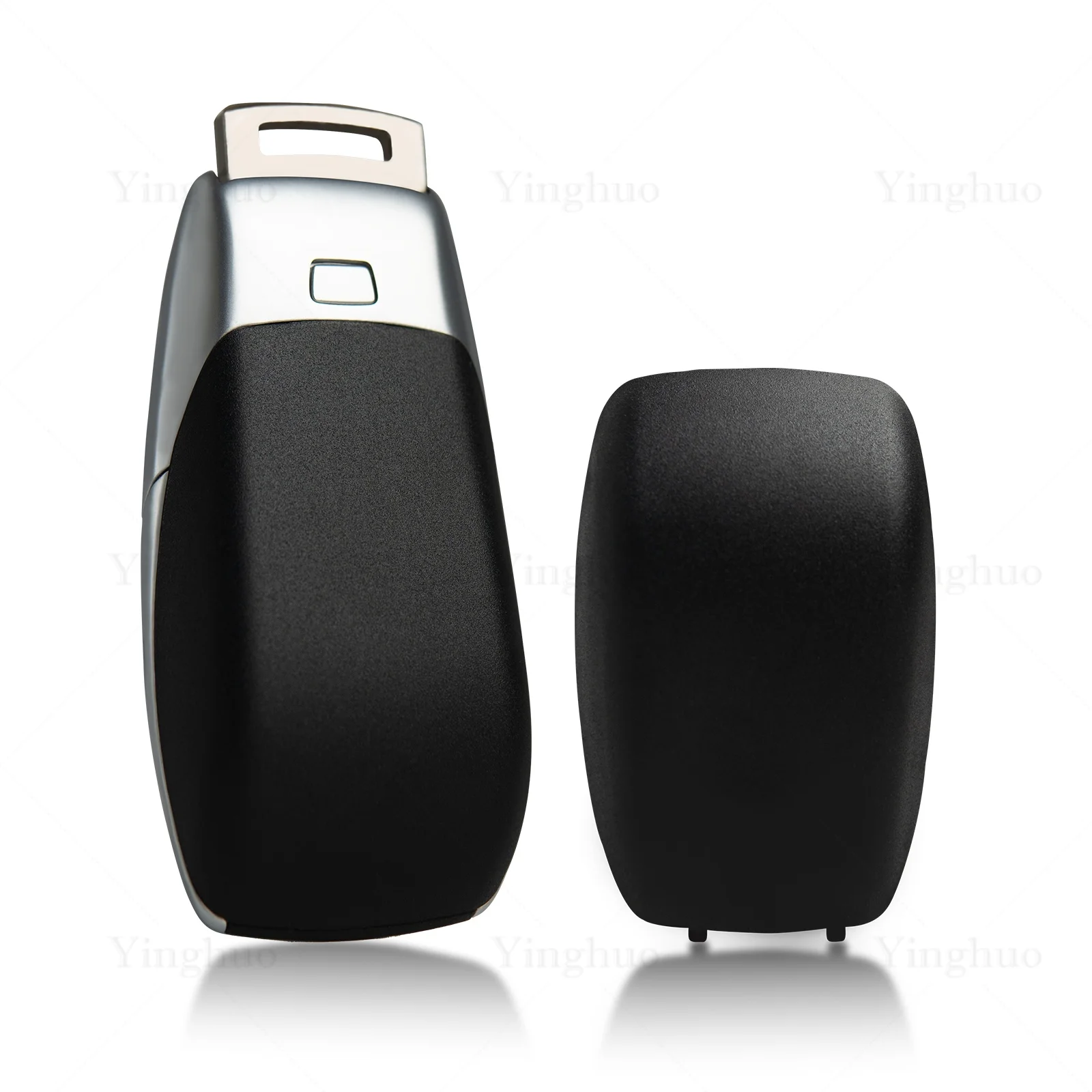 

Matte Black Smart Key Case Cover Rear Cover For Mercedes-Benz C E S A B C-Class GLE W177 W247 W213 W463 X167 Car Interior Parts