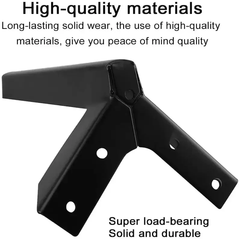 10/12/15 سنتيمتر جديد أثاث معدني الساقين أسود ذهبي ارتفاع أريكة قدم لخزانة السرير مضمد أرجل طاولة القهوة استبدال الساقين