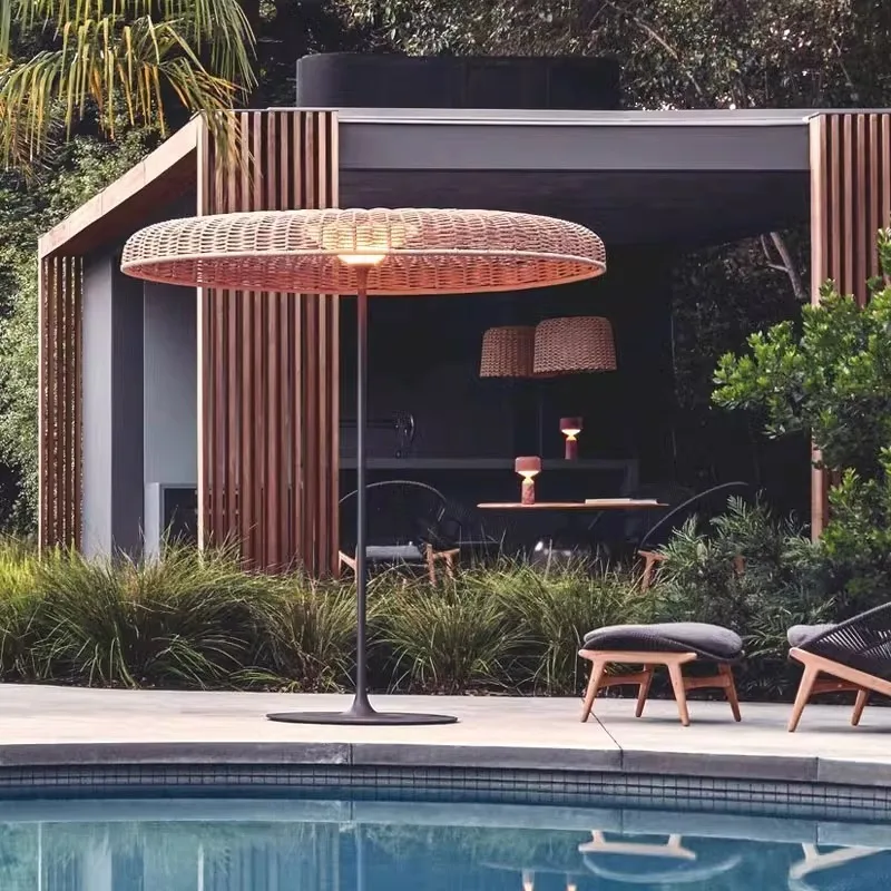 Solar Garden Light Outdoor Waterdicht Terras Tuinarrangement Landschap Parasol