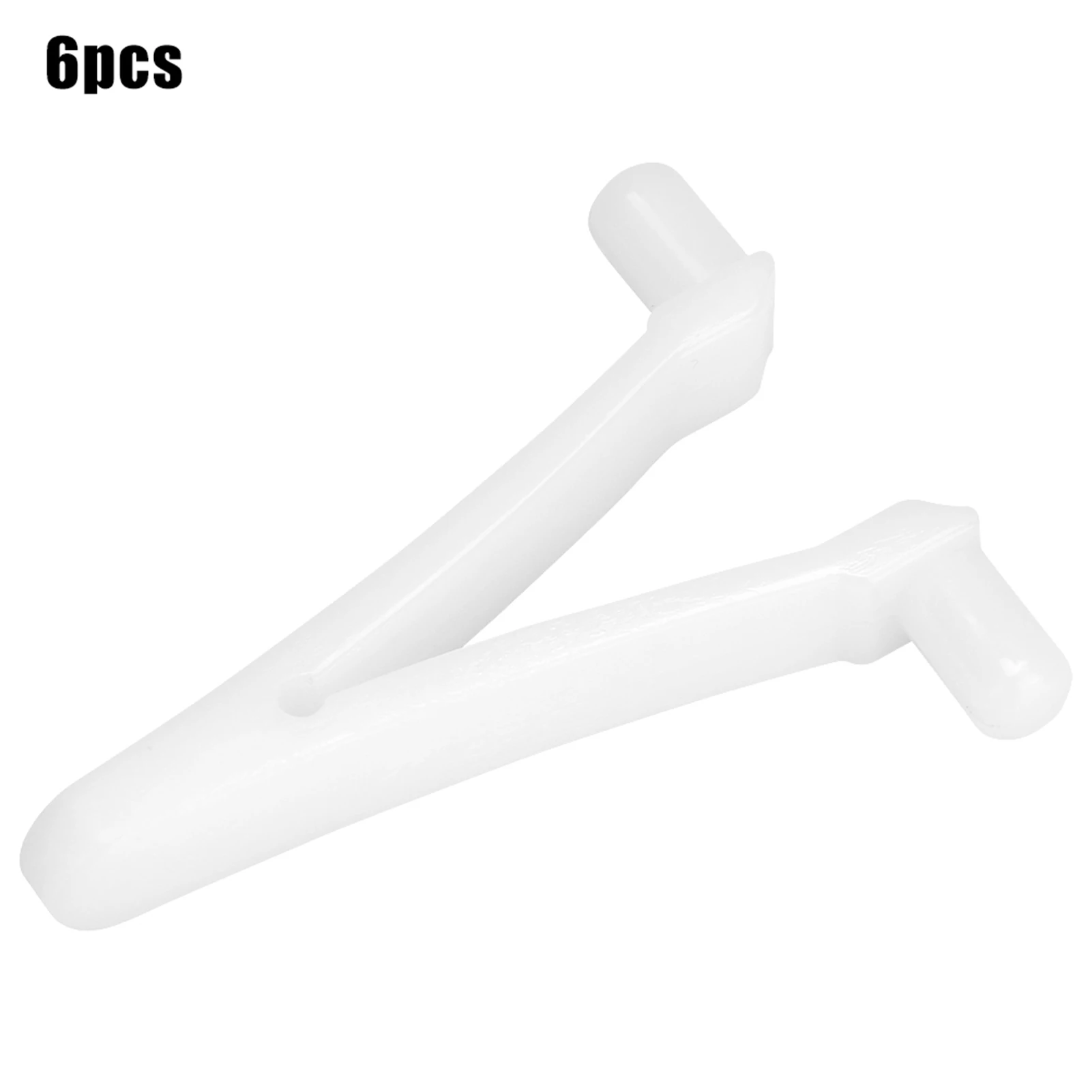 6Pcs Pool Butterfly V Clips Replacement Clips for Pool Spa Brush Leaf Rake Skimmer Vacuum Head Cleaning Tool Accessories