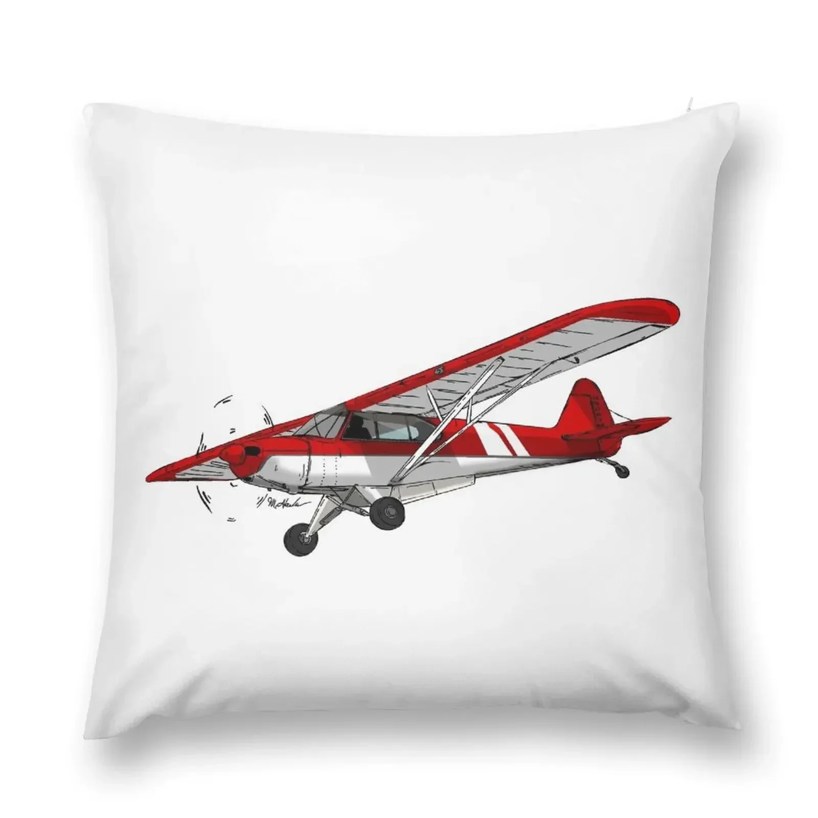 Piper PA-12 N3067M Throw Pillow Cushion Cover Decorative Cushions For Living Room Christmas Cushion For Home pillow