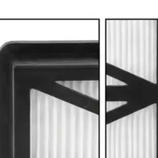 Accordion Style Filter 10.5 Long for X 6.25 Wide Ultra Fine Filter Precision Fit Design Robust Material Construction