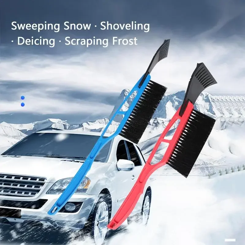 Multifunctional Car Snow Shovel Ice Scraper And Glass Defrost Tool With Ergonomic Grip For Winter De-icing For Car SUV Truck