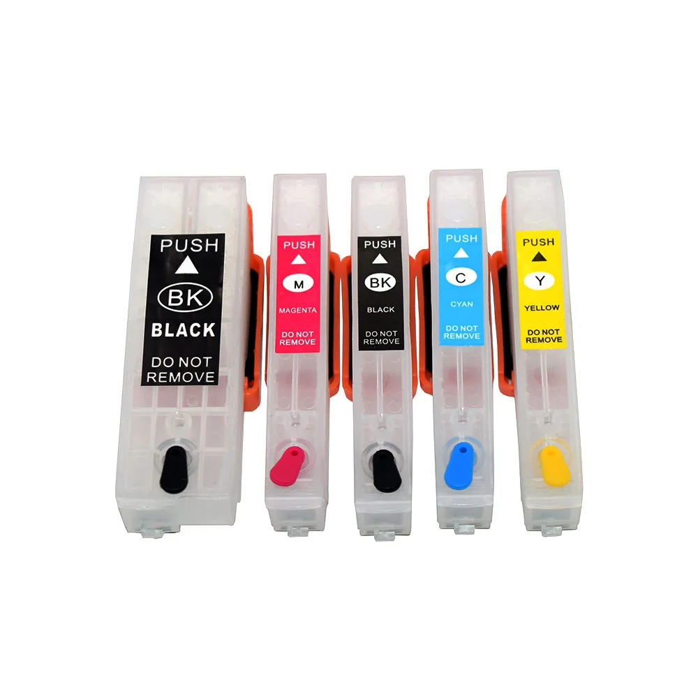 5 Color 26XL 273XL T2621 T2631 T2730 Ink Cartridge No Chip for Epson XP-600 XP-820 XP-600 XP-605 XP-700 XP-800 XP520 XP620 XP625