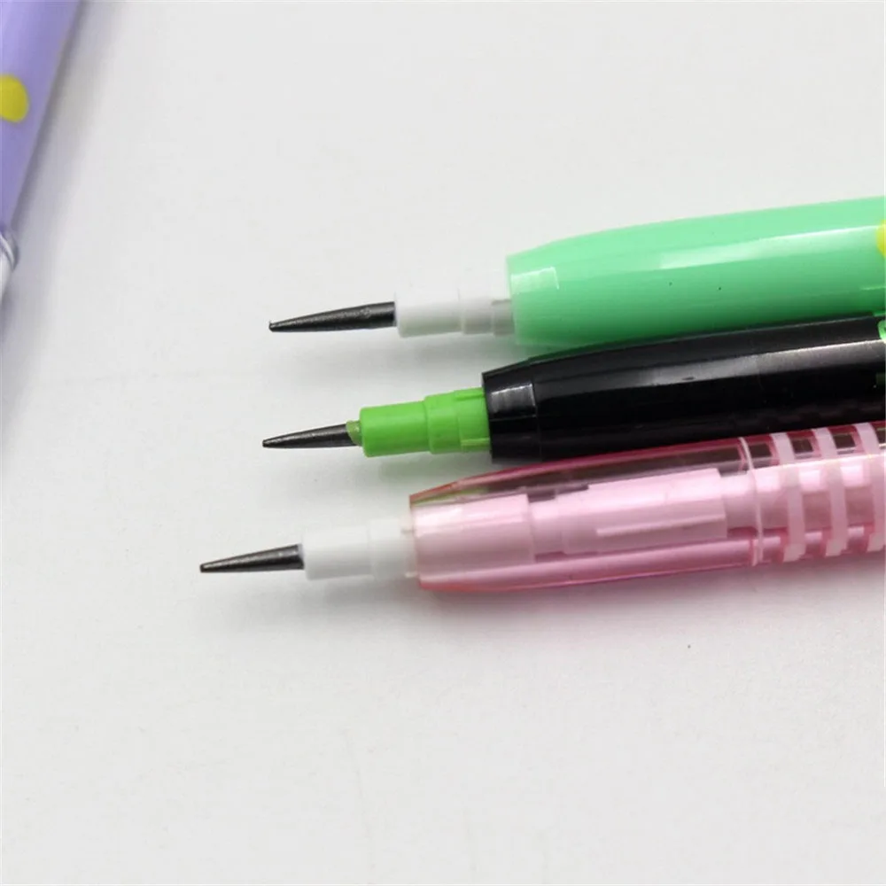 4/16PCS Colorful Non-sharpening Pencils Cute Cartoon Students Writing Pens School Stationery Pencil for Kids Office Supplies